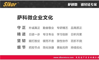 薩科微slkor的企業文化和企業倫理是什么？