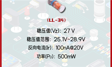 穩壓二極管ZMM27：了解特性以及產品選用和代換